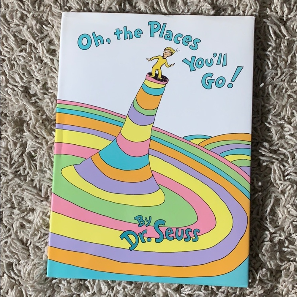 Oh, the Places You'll Go! by Dr.  LIKE NEW!